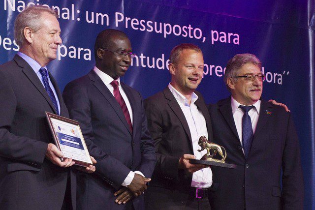 Empresas galardoadas com Leão de Ouro, na Filda 2015. (Foto: Alberto Julião)