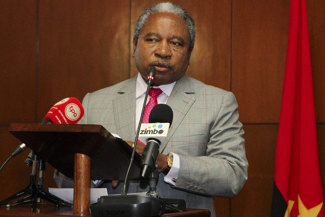 O Governador do Banco Nacional de Angola, José Pedro de Morais. (Foto: Angop)
