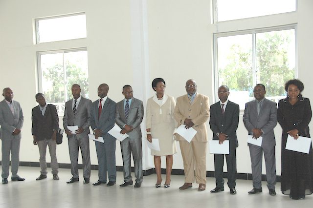 Corpos dirigentes dos três Institutos Superiores da UAN. (Foto: Portal de Angola)
