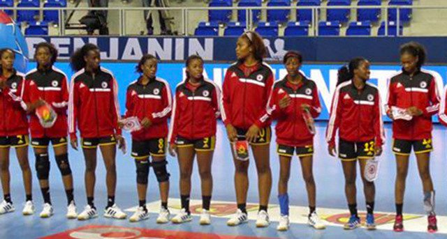 Seleção Nacional de Andebol (Foto: Angop)