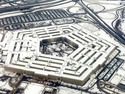 Vista aérea do Pentágono, em Washington, no dia 6 de janeiro de 2015 (AFP)