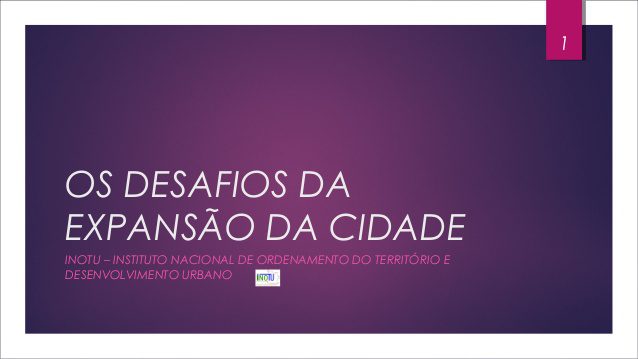 Instituto Nacional de Ordenamento do Território e Desenvolvimento Urbano (INOTU) (D.R)