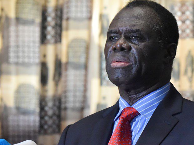 O presidente interino de Burkina Faso, Michel Kafando, (Foto: SIA KAMBOU/AFP)