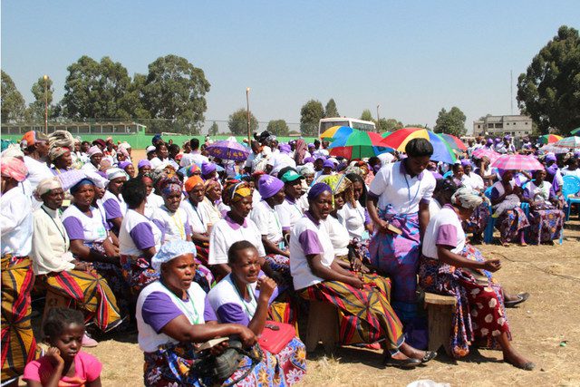 mulheres adventistas participam no congresso regional no Namaibe (Foto: Angop)