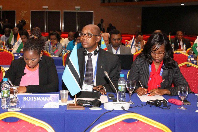 DELEGAÇÃO DO BOTSWANA REUNIDA EM LUANDA (Foto: Angop)