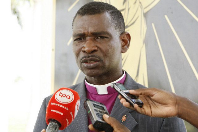 GASPAR JOÃO DOMINGOS - BISPO DA IGREJA METODISTA UNIDA (Foto: Angop)
