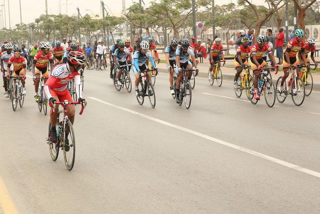 Preparação para volta angola 2015 de ciclismo (Foto: Pedro Parente)