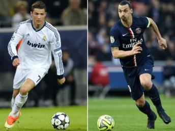 Cristiano Ronaldo e Zlatan Ibrahimovic (RFI)