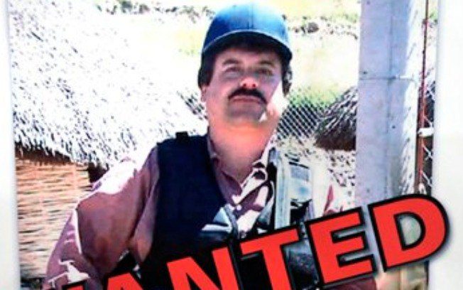 Cartaz da Chicago Crime Comission mostra o traficante Joaquín El Chapo Guzmán Loera (D.R)