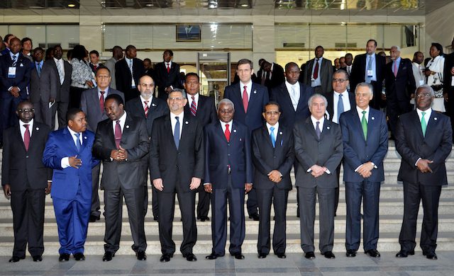 Cavaco Silva na IX Conferência de Chefes de Estado e de Governo da CPLP em Moçambique