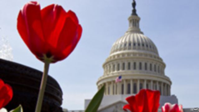 O edifício do Capitólio, em Washington, onde funciona o Congresso dos EUA (AP)