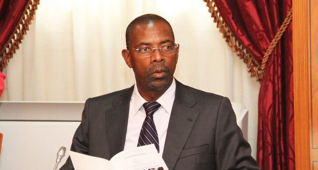 O ministro da Juventude e Desportos, Gonçalves Muandumba (Foto: Pedro Parente)